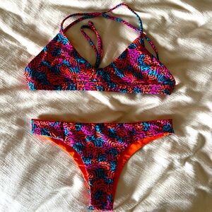 Halla x Halla bikinis, never been used, too small on me! size XS.